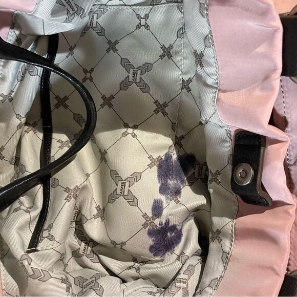 Aimee Kestenberg Lighten up blush pink and black shoulder bag - Picture 10 of 13